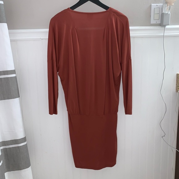 HAUTE HIPPIE Dolman Sleeve 100% Rayon Dress HHFA12-3360 XS - Picture 9 of 15